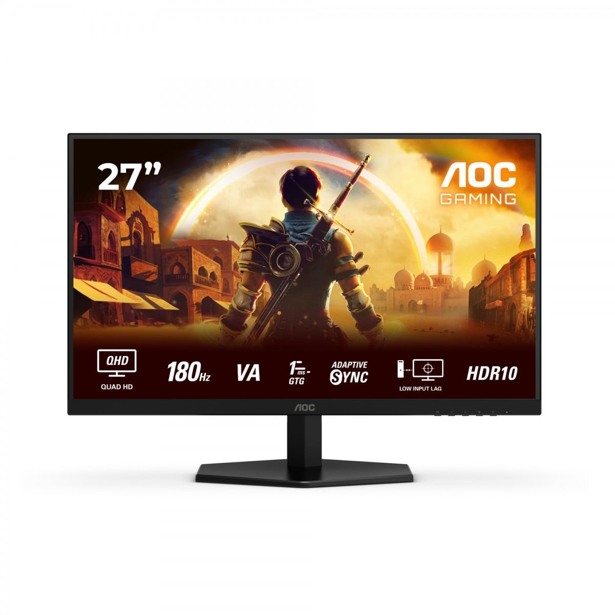 AOC AOC Q27G42XNE Monitor LED Quad HD da 27 pollici con tempo di risposta di 1 ms e altoparlanti integrati - MONITOR E ACCESSORI | TecnoCARE.net Sabaudia, Latina, Terracina, San Felice Circeo e Pontinia