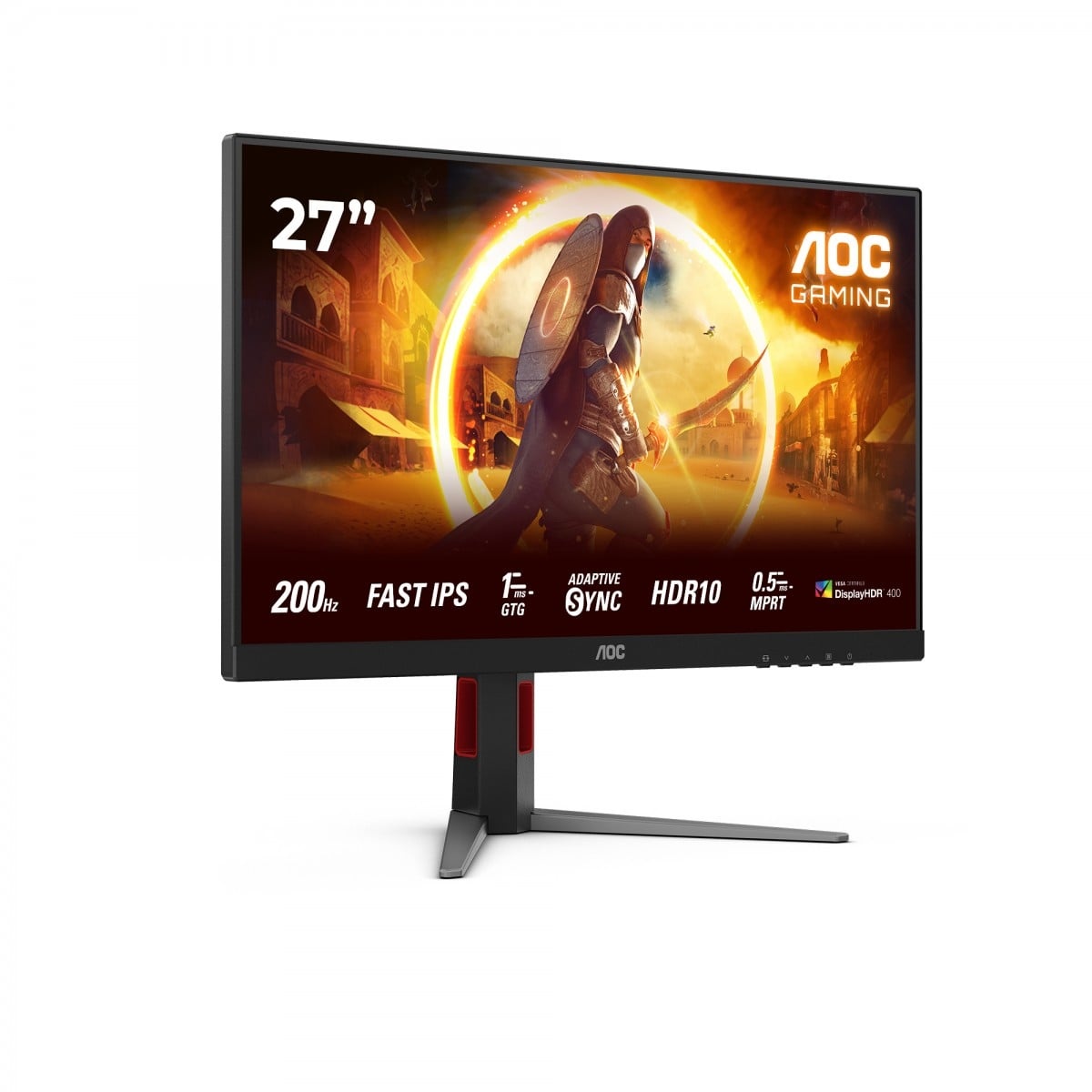 AOC AOC G4 27G4HA Monitor PC 68,6 cm (27") 1920 x 1080 Pixel Full HD LED Nero, Rosso - MONITOR E ACCESSORI | TecnoCARE.net Sabaudia, Latina, Terracina, San Felice Circeo e Pontinia