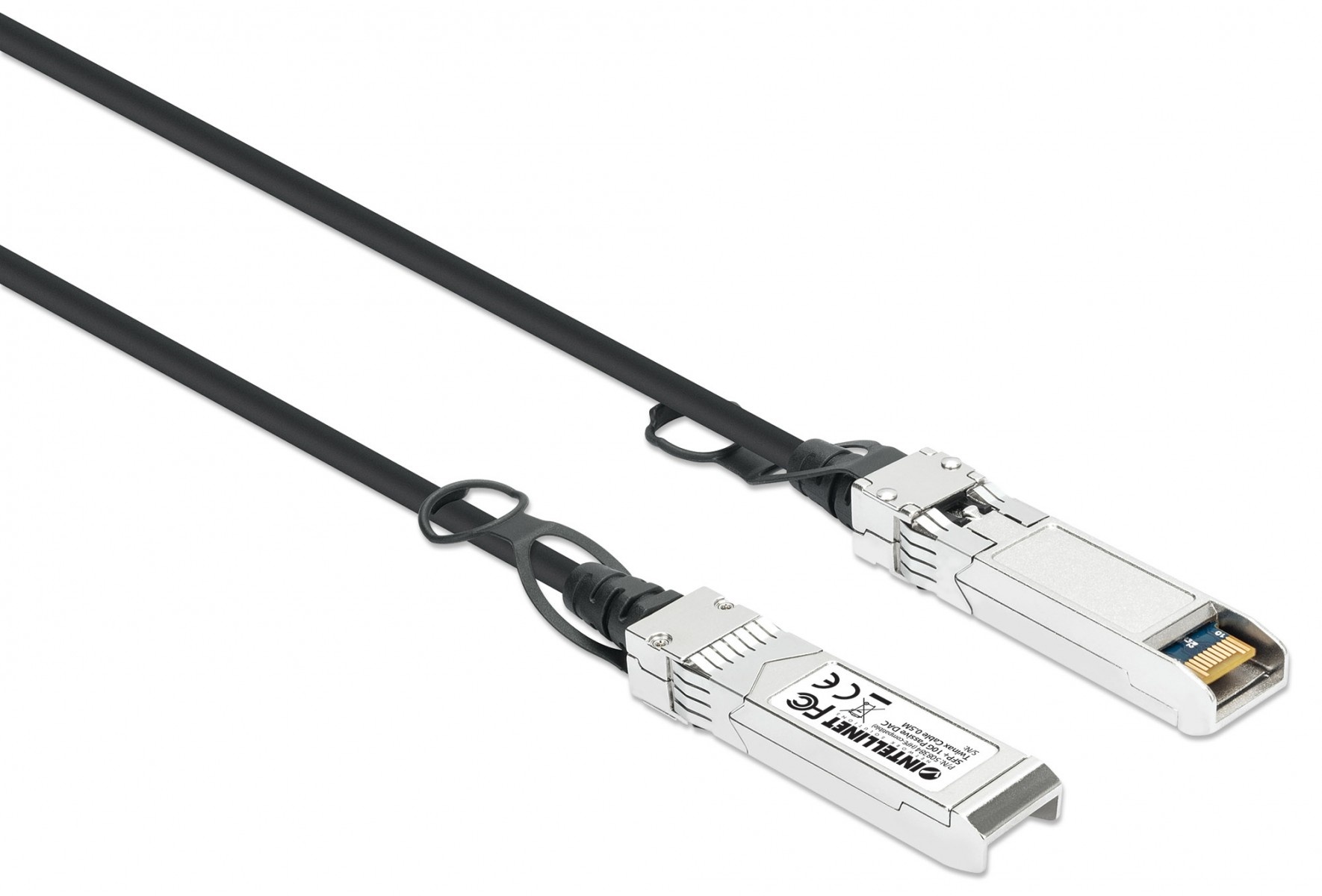 INTELLINET Intellinet 508384 cavo InfiniBand e in fibra ottica 0,5 m SFP+ Nero - CAVI PER COMPUTER E PERIFERICHE | TecnoCARE.net Sabaudia, Latina, Terracina, San Felice Circeo e Pontinia