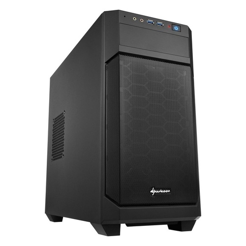 SHARKOON SHARKOON CASE MINI-ITX, MICRO-ATX, 2XUSB3.0, AUDIO IN-OUT, 1X120MM FAN FRONT, 1X120MM FAN REAR - CASE | TecnoCARE.net Sabaudia, Latina, Terracina, San Felice Circeo e Pontinia