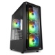 SHARKOON SHARKOON CASE TK4 RGB 7 SLOT ESPANSIONE, PANNELLO FRONTALE VETRO TEMPERATO, 3 PORTE, 3XUSB2.0/3.0, I - CASE | TecnoCARE.net Sabaudia, Latina, Terracina, San Felice Circeo e Pontinia