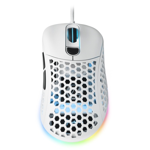 SHARKOON SHARKOON MOUSE GAMING LIGHT2-200, WHITE, 16000 DPI MAX, RGB, 6 TASTI, USB 1.8MT, BIANCO - MOUSE | TecnoCARE.net Sabaudia, Latina, Terracina, San Felice Circeo e Pontinia