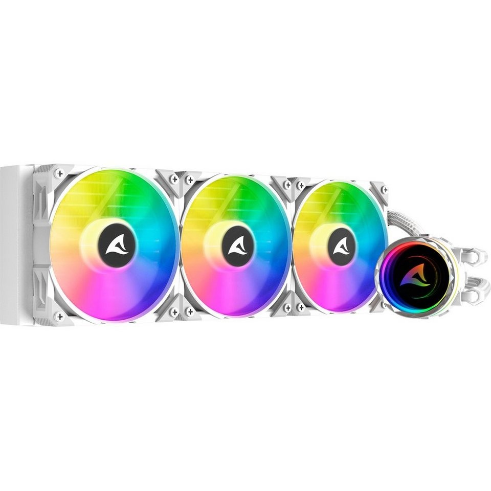 SHARKOON SHARKOON  LIQUID COOLING S90 ARGB 360 WHITE - CPU DISSIPATORI | TecnoCARE.net Sabaudia, Latina, Terracina, San Felice Circeo e Pontinia