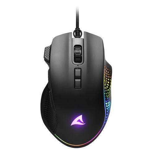 SHARKOON SHARKOON MOUSE 12.800 DPI, 8 PULSANTI, ILLUMINAZIONE RGB - MOUSE | TecnoCARE.net Sabaudia, Latina, Terracina, San Felice Circeo e Pontinia