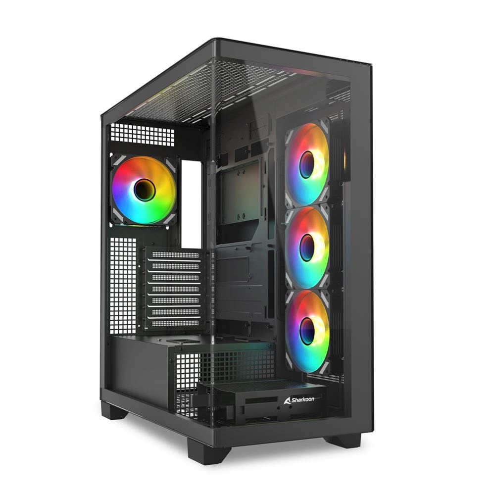SHARKOON SHARKOON CASE ELITE SHARK CA500 ATX NERO - CASE | TecnoCARE.net Sabaudia, Latina, Terracina, San Felice Circeo e Pontinia