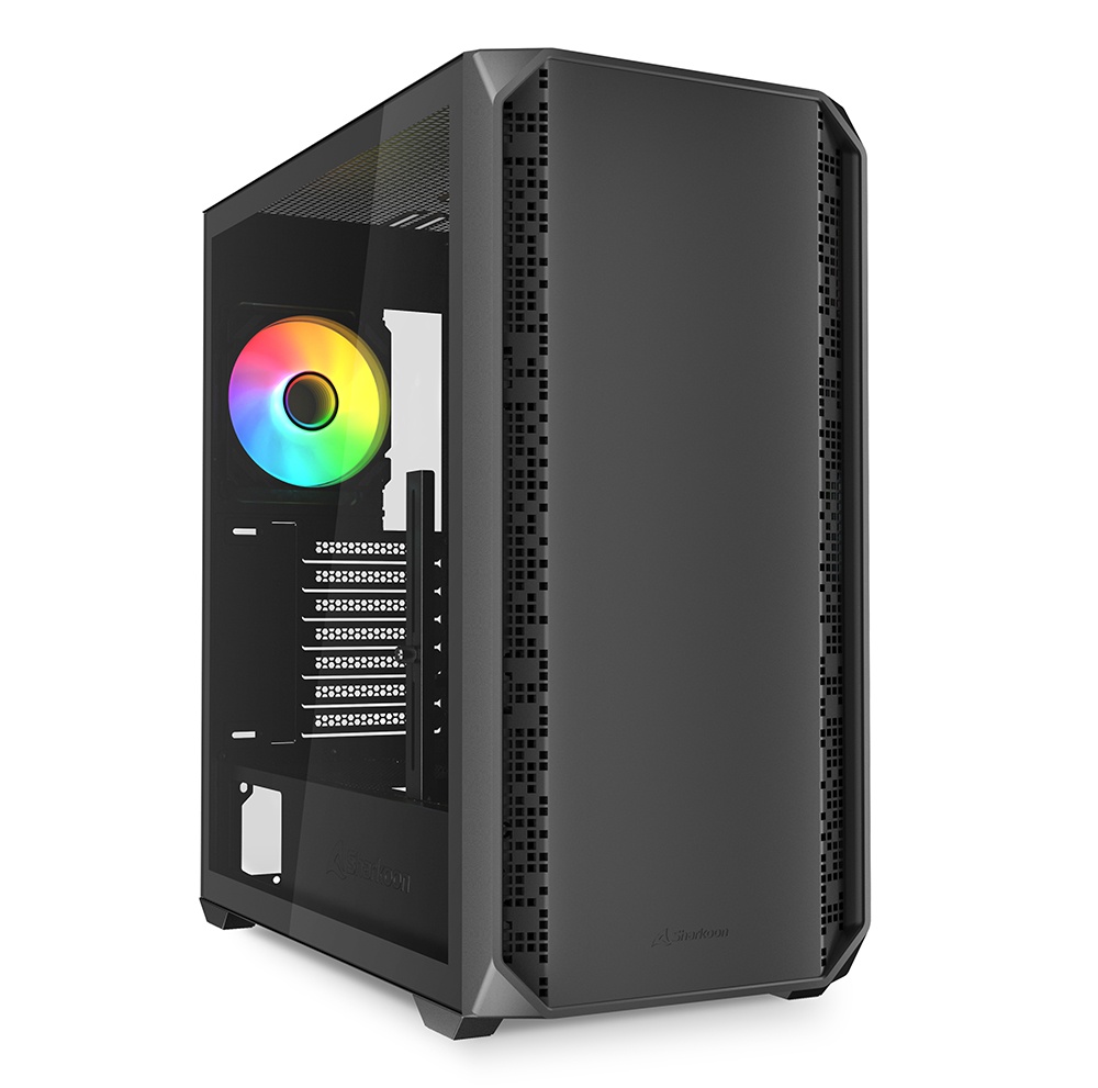 SHARKOON SHARKOON CASE AK2 RGB ATX BLACK - CASE | TecnoCARE.net Sabaudia, Latina, Terracina, San Felice Circeo e Pontinia