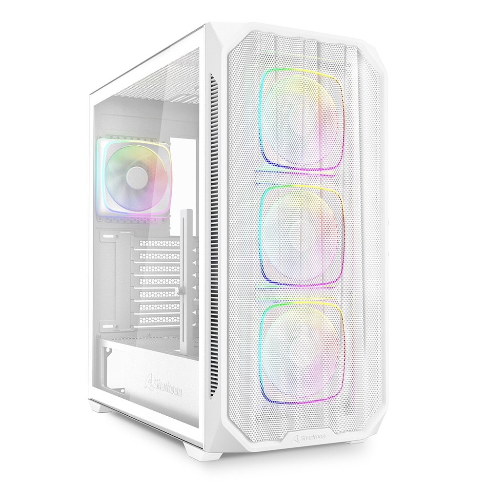 SHARKOON SHARKOON CASE AK5M RGB ATX WHITE - CASE | TecnoCARE.net Sabaudia, Latina, Terracina, San Felice Circeo e Pontinia