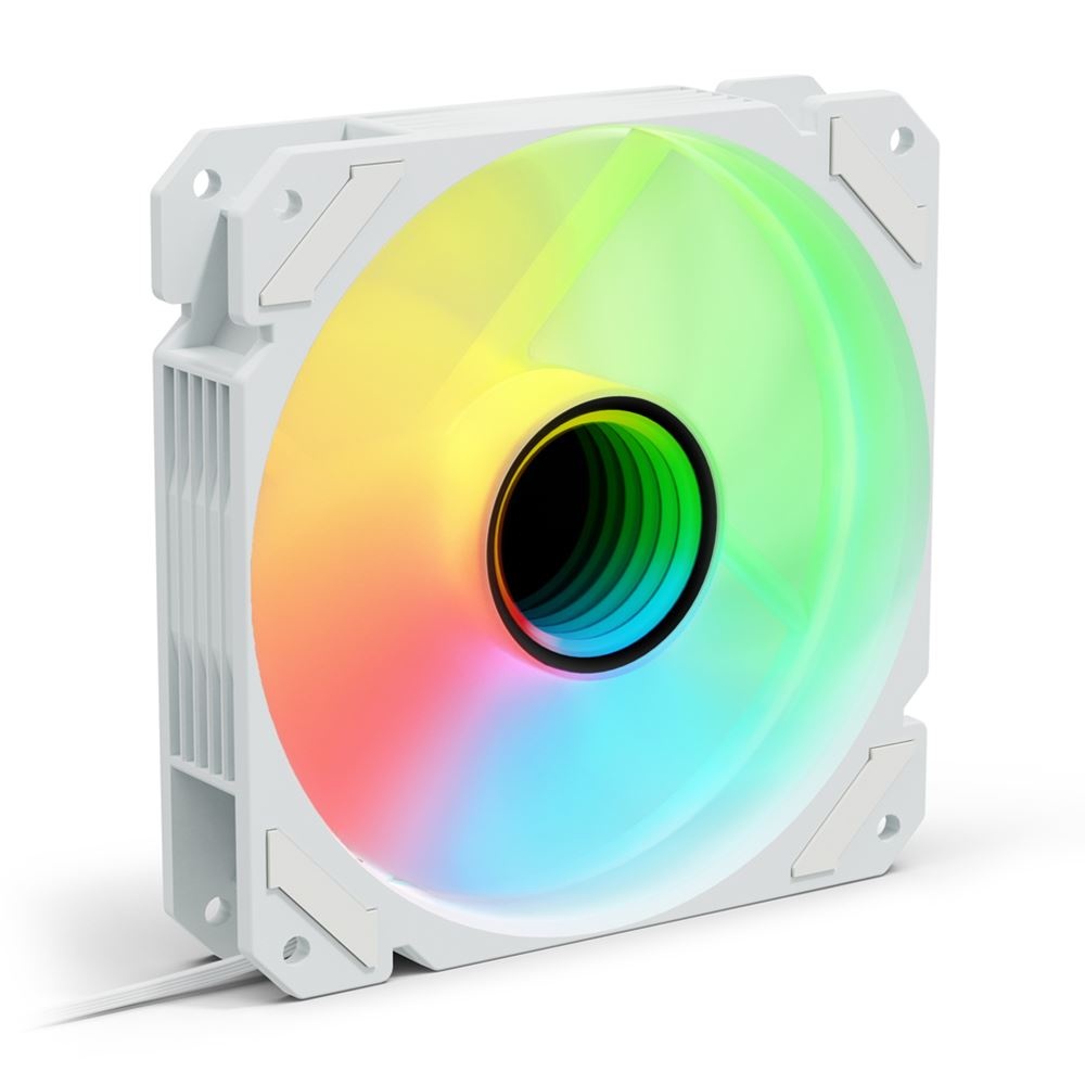 SHARKOON SHARKOON VENTOLA SHARK MIRROR PWM RGB 120x120x25MM WHITE - CASE VENTOLE | TecnoCARE.net Sabaudia, Latina, Terracina, San Felice Circeo e Pontinia