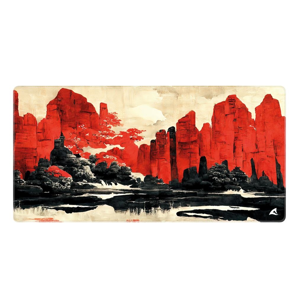 SHARKOON SHARKOON SKILLER SGP40 D11 MOUSEPAD TAPPETINO GAMING 1000 x 500 x 3  MM ROCCIA ROSSA - TASTIERE E MOUSE ACCESSORI | TecnoCARE.net Sabaudia, Latina, Terracina, San Felice Circeo e Pontinia