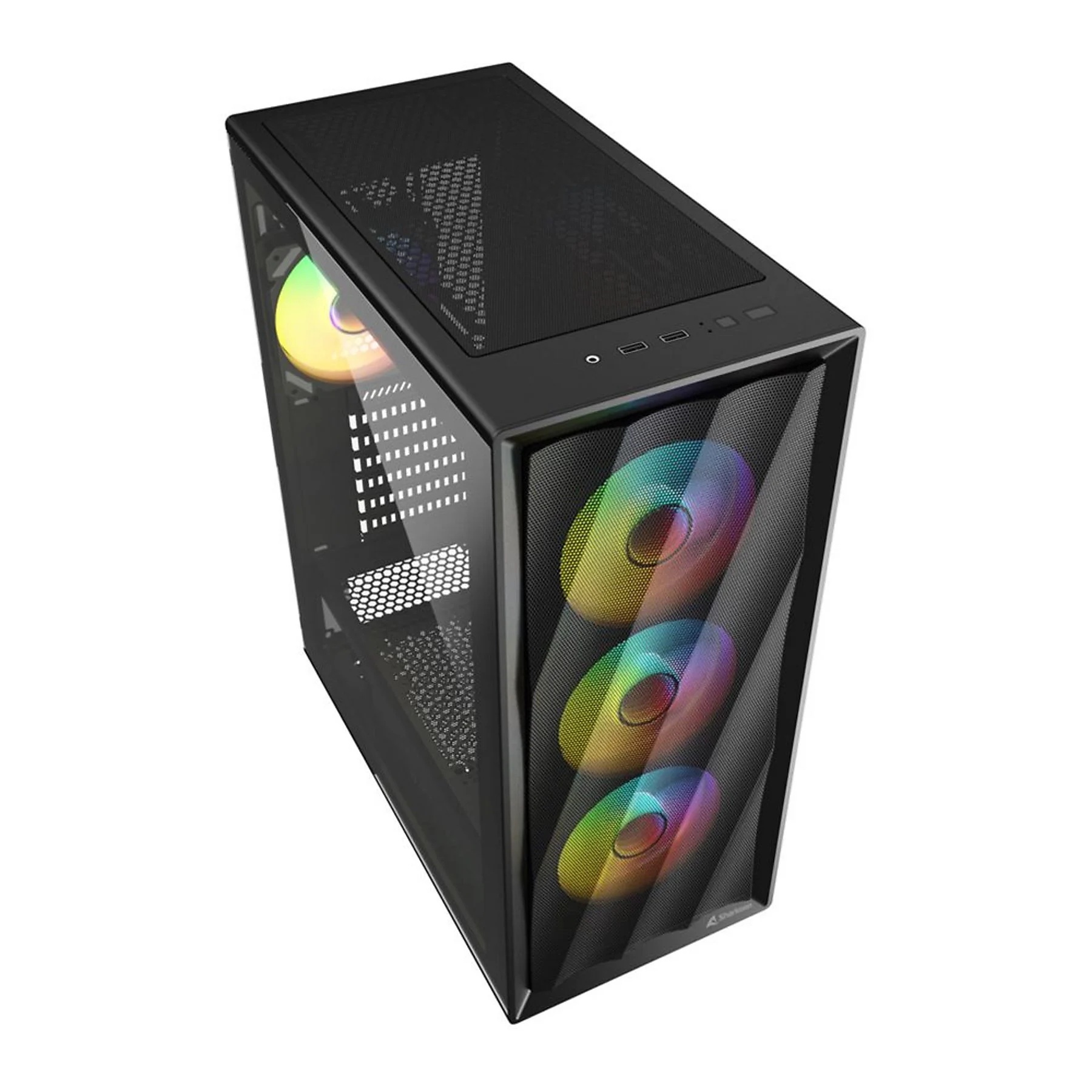 SHARKOON SHARKOON CASE 2X U3, VETRO TEMPERATO, 4X 120 ARGB FAN, ARGB CONTROLLER - CASE | TecnoCARE.net Sabaudia, Latina, Terracina, San Felice Circeo e Pontinia