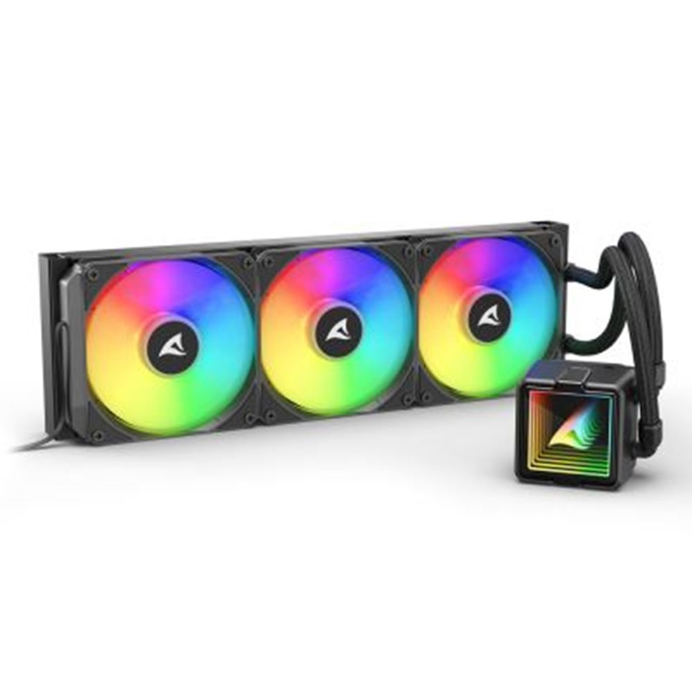 SHARKOON SHARKOON LIQUID COOLING S100 ARGB AIO BLACK - CPU DISSIPATORI | TecnoCARE.net Sabaudia, Latina, Terracina, San Felice Circeo e Pontinia
