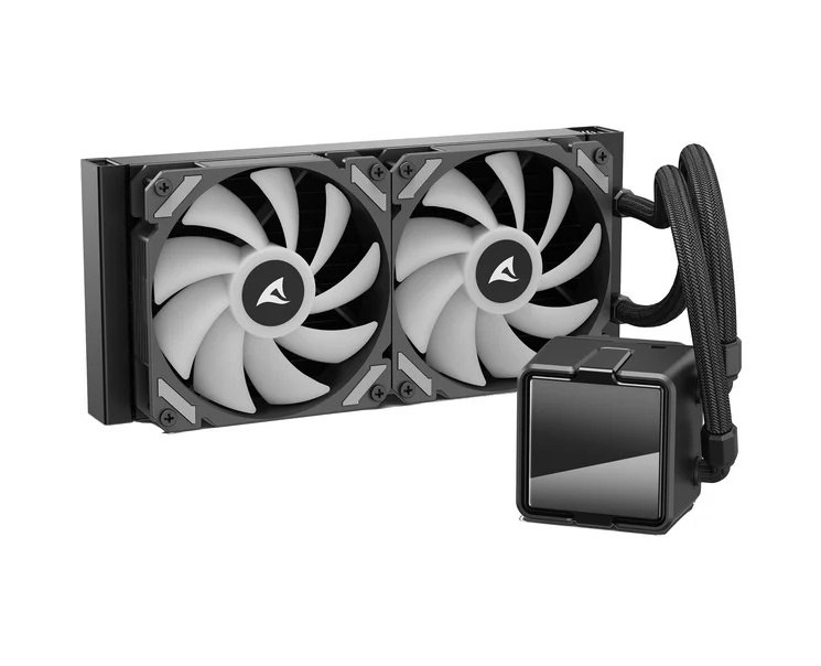 SHARKOON SHARKOON LIQUID COOLING S50 ARGB AIO BLACK - CPU DISSIPATORI | TecnoCARE.net Sabaudia, Latina, Terracina, San Felice Circeo e Pontinia