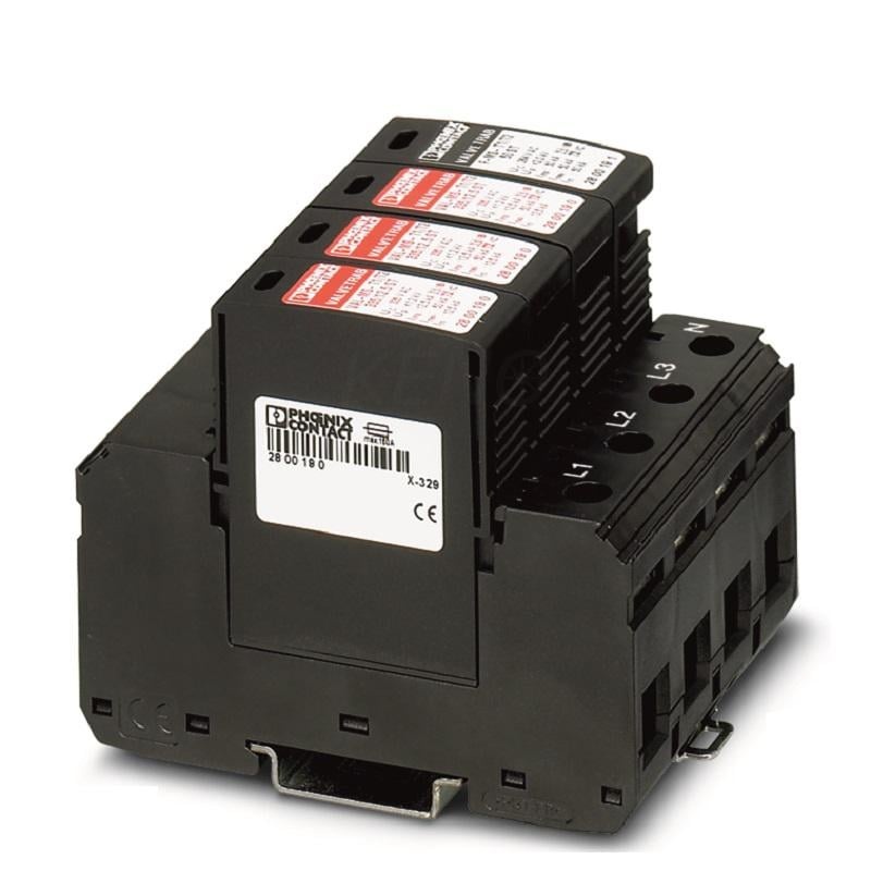 PHOENIX CONTACT Limitatore di sovratensione CA Tipo 1+2, 3-fasi, Phoenix, prot. VAL-MS-T1/T2 335/12.5/3+1 - PROTEZIONE CIRCUITI | TecnoCARE.net Sabaudia, Latina, Terracina, San Felice Circeo e Pontinia
