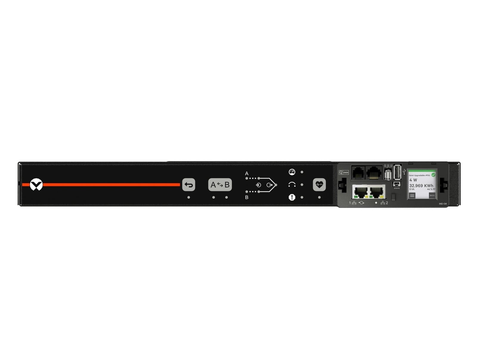 VERTIV Vertiv Geist VA7U21A0 unità di distribuzione dell'energia (PDU) 6 presa(e) AC 1U Nero - BATTERIE E ALIMENTATORI | TecnoCARE.net Sabaudia, Latina, Terracina, San Felice Circeo e Pontinia