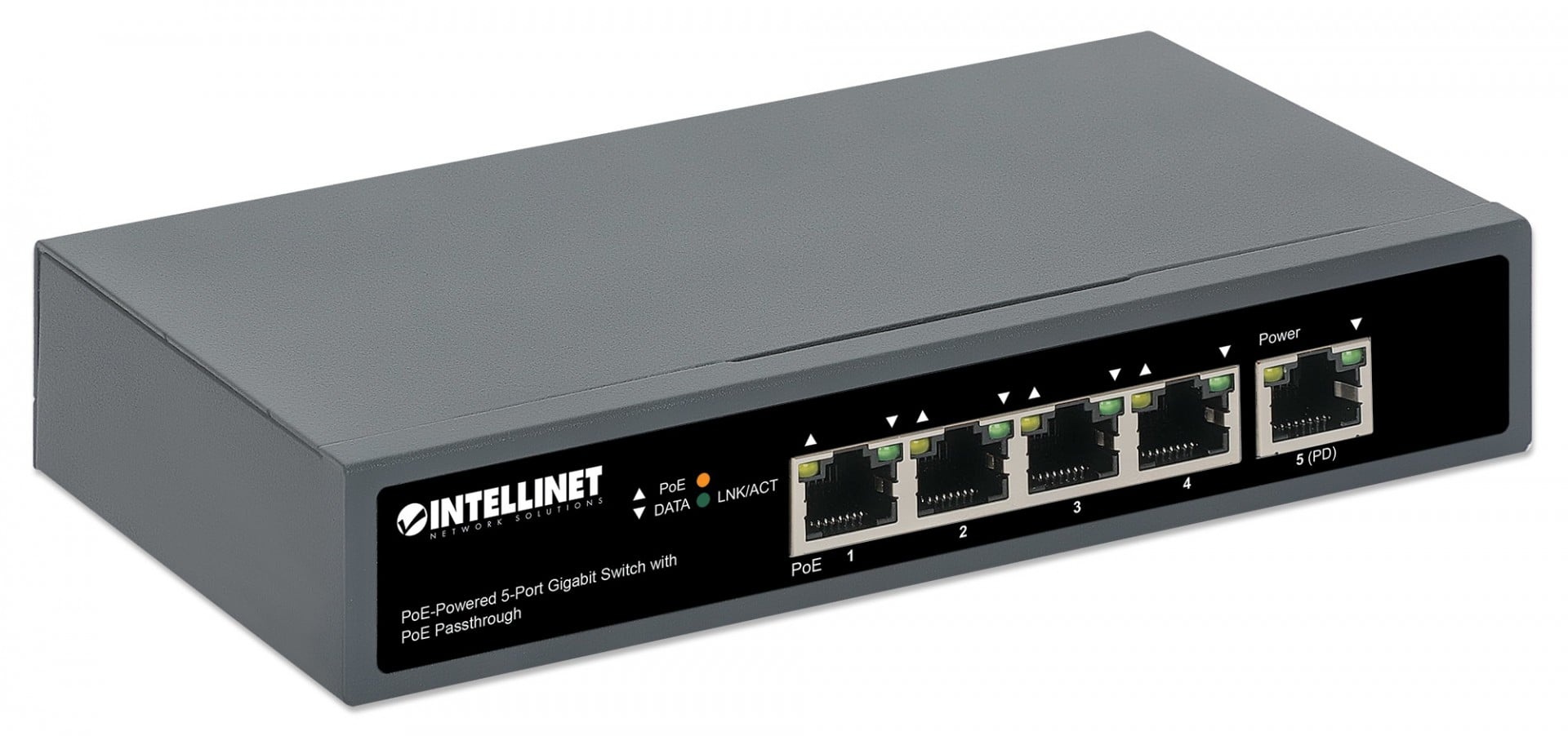 INTELLINET Intellinet 561808 switch di rete Gigabit Ethernet (10/100/1000) Supporto Power over Ethernet (PoE) - RETI | TecnoCARE.net Sabaudia, Latina, Terracina, San Felice Circeo e Pontinia