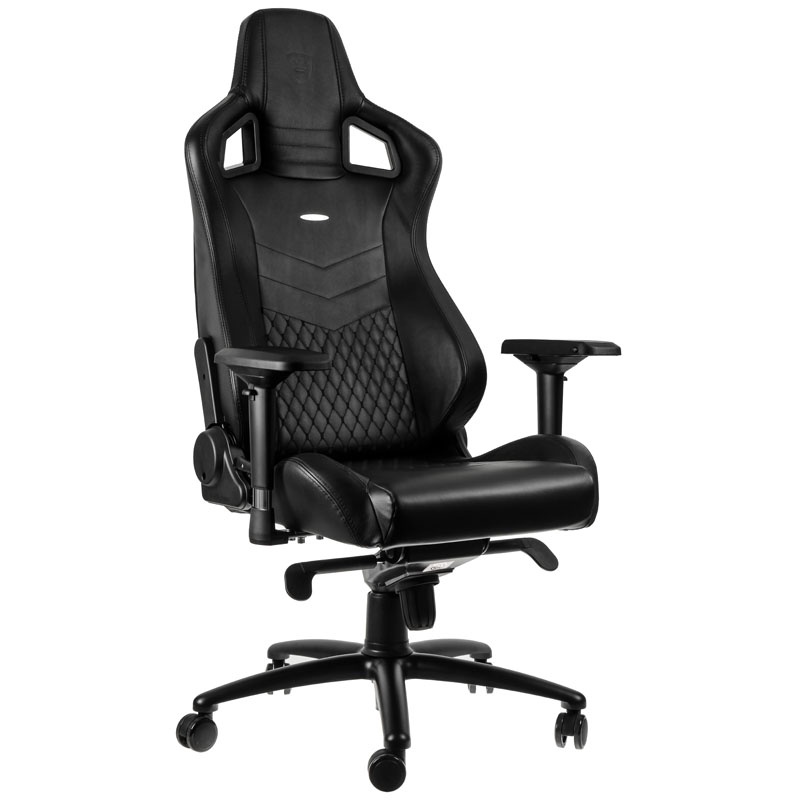 NOBLECHAIRS noblechairs EPIC Real Leather Gaming Chair - Nero - ACCESSORI GAMING | TecnoCARE.net Sabaudia, Latina, Terracina, San Felice Circeo e Pontinia