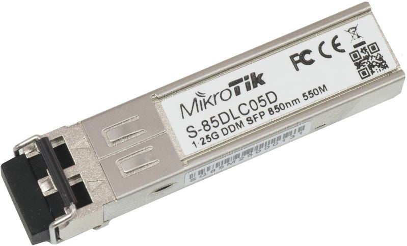 MIKROTIK Mikrotik S-85DLC05D modulo del ricetrasmettitore di rete 1250 Mbit/s SFP 850 nm - RETI | TecnoCARE.net Sabaudia, Latina, Terracina, San Felice Circeo e Pontinia