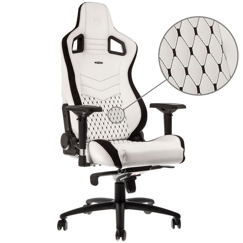 NOBLECHAIRS noblechairs EPIC Gaming Chair - Bianca - ACCESSORI GAMING | TecnoCARE.net Sabaudia, Latina, Terracina, San Felice Circeo e Pontinia