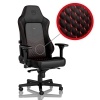 NOBLECHAIRS NOBLECHAIRS SEDIA GAMING HERO, PELLE VERA, NERO E ROSSO - ACCESSORI GAMING | TecnoCARE.net Sabaudia, Latina, Terracina, San Felice Circeo e Pontinia