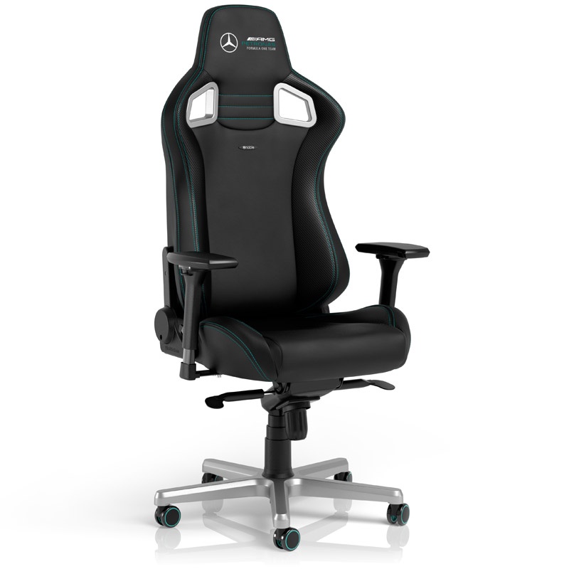 NOBLECHAIRS noblechairs EPIC Gaming Chair - Mercedes-AMG Petronas Formula One Team Edition - ACCESSORI GAMING | TecnoCARE.net Sabaudia, Latina, Terracina, San Felice Circeo e Pontinia