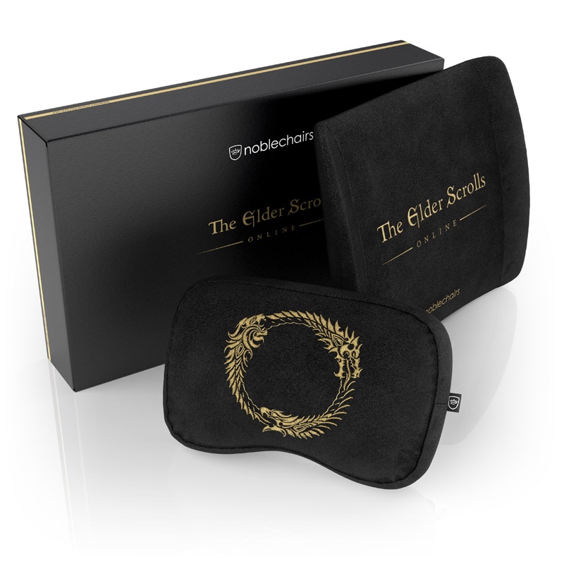 NOBLECHAIRS noblechairs Set di cuscini Memory Foam - The Elder Scrolls Online Edition - ACCESSORI GAMING | TecnoCARE.net Sabaudia, Latina, Terracina, San Felice Circeo e Pontinia