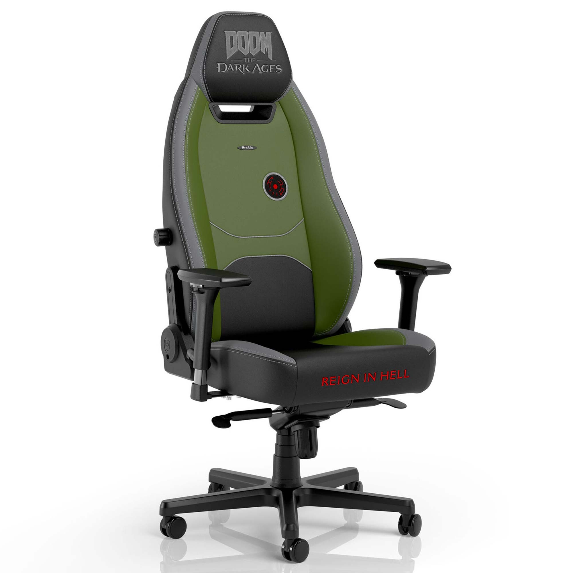 NOBLECHAIRS noblechairs LEGEND Gaming Chair - DOOM: The Dark Ages Edition - ACCESSORI GAMING | TecnoCARE.net Sabaudia, Latina, Terracina, San Felice Circeo e Pontinia