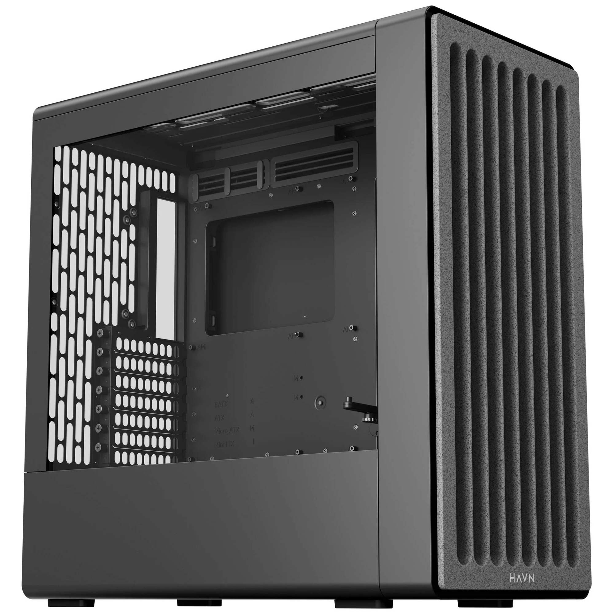 HAVN HAVN BF 360, E-ATX, Tempered Glass - Nero - CASE | TecnoCARE.net Sabaudia, Latina, Terracina, San Felice Circeo e Pontinia