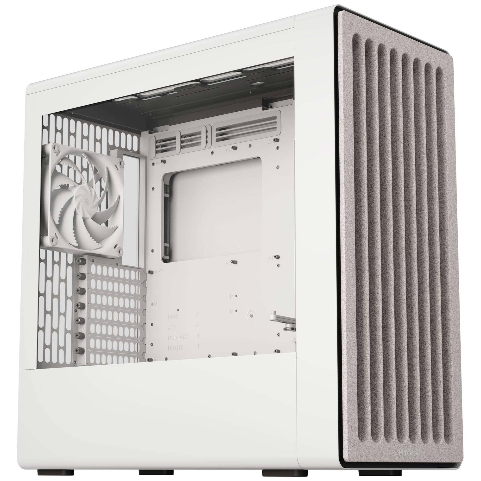 HAVN HAVN BF 360 Flow, E-ATX, Tempered Glass - Bianco - CASE | TecnoCARE.net Sabaudia, Latina, Terracina, San Felice Circeo e Pontinia