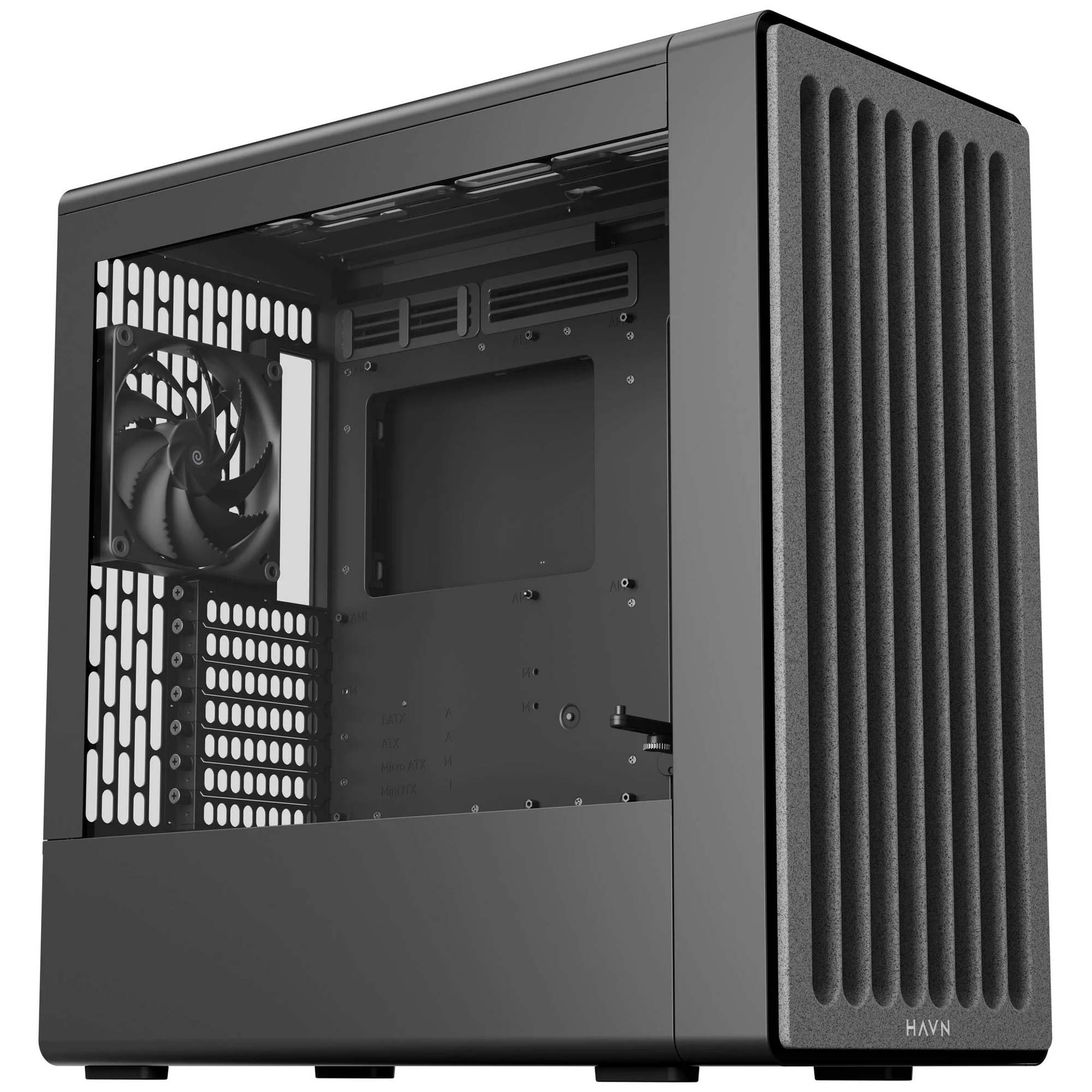 HAVN HAVN BF 360 Flow, E-ATX, Tempered Glass - Nero - CASE | TecnoCARE.net Sabaudia, Latina, Terracina, San Felice Circeo e Pontinia