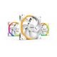 BE QUIET BE QUIET! VENTOLA LIGHT WINGS WHITE 140MM PWM TRIPLE-PACK - CASE VENTOLE | TecnoCARE.net Sabaudia, Latina, Terracina, San Felice Circeo e Pontinia