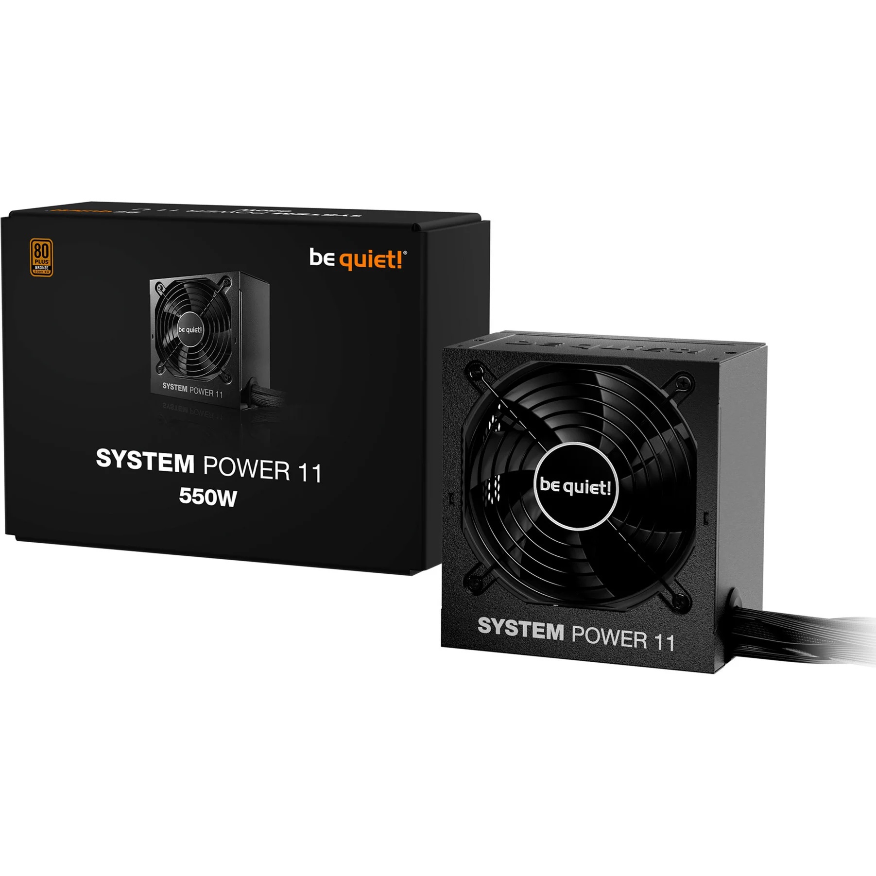 BE QUIET BE QUIET! ALIMENTATORE SYSTEM POWER 11 550W - ALIMENTATORI | TecnoCARE.net Sabaudia, Latina, Terracina, San Felice Circeo e Pontinia