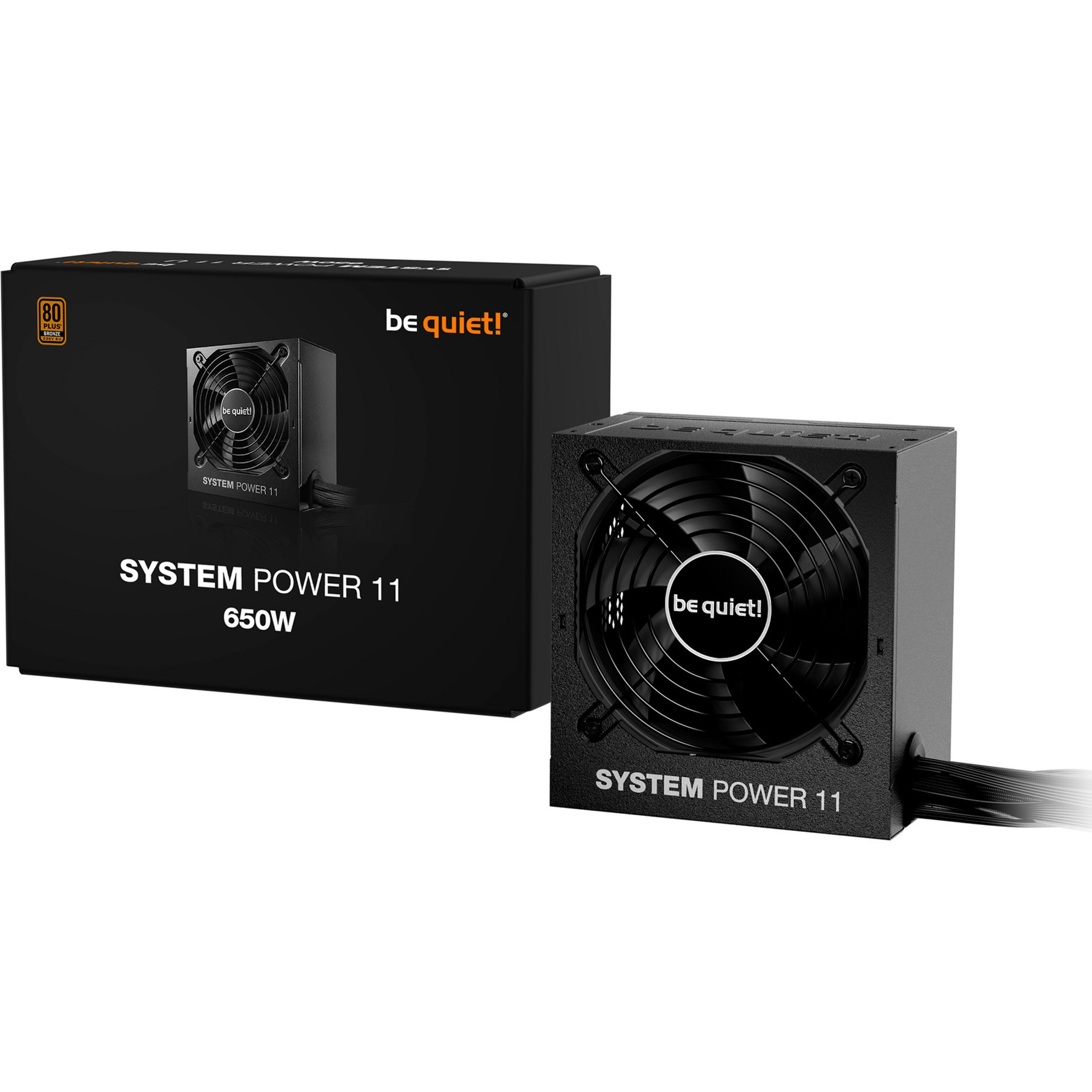 BE QUIET BE QUIET! ALIMENTATORE SYSTEM POWER 11 650W - ALIMENTATORI | TecnoCARE.net Sabaudia, Latina, Terracina, San Felice Circeo e Pontinia