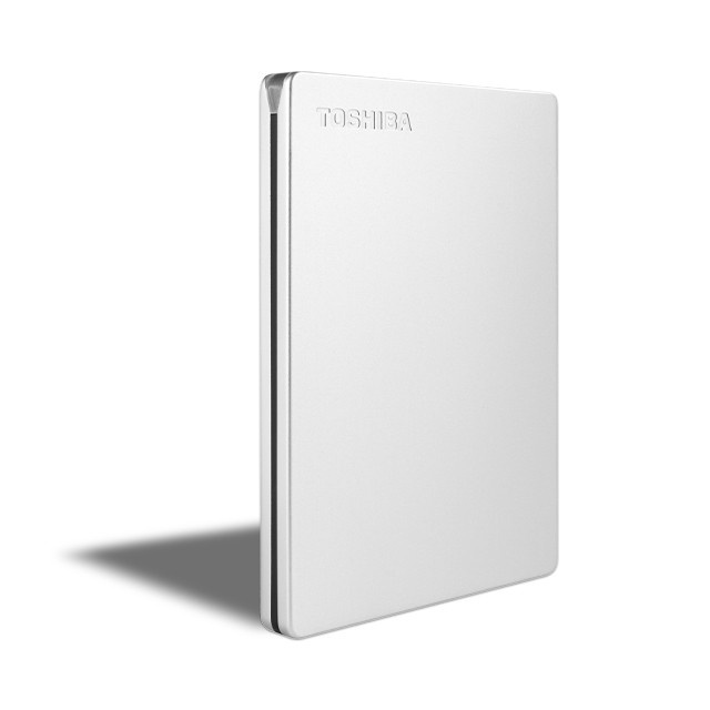 TOSHIBA Toshiba Canvio Slim disco rigido esterno 1 TB 2.5" Micro-USB B 3.2 Gen 1 (3.1 Gen 1) Argento - SUPPORTI PER LA MEMORIZZAZIONE | TecnoCARE.net Sabaudia, Latina, Terracina, San Felice Circeo e Pontinia