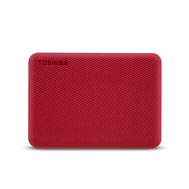 TOSHIBA Toshiba Canvio Advance disco rigido esterno 1 TB 2.5" USB tipo A 2.0/3.2 Gen 1 (3.1 Gen 1) Rosso - SUPPORTI PER LA MEMORIZZAZIONE | TecnoCARE.net Sabaudia, Latina, Terracina, San Felice Circeo e Pontinia