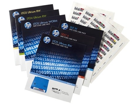 HPE HPE LTO-7 Ultrium RW Bar Code Label Pack - SUPPORTI PER LA MEMORIZZAZIONE | TecnoCARE.net Sabaudia, Latina, Terracina, San Felice Circeo e Pontinia