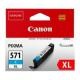 CANON Canon Cartuccia d'inchiostro ciano a resa elevata CLI-571 C XL - STAMPANTI E SCANNER | TecnoCARE.net Sabaudia, Latina, Terracina, San Felice Circeo e Pontinia