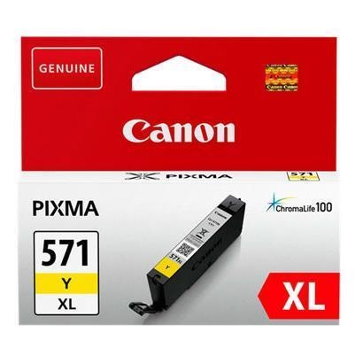 CANON Canon Cartuccia d'inchiostro giallo a resa elevata CLI-571 Y XL - STAMPANTI E SCANNER | TecnoCARE.net Sabaudia, Latina, Terracina, San Felice Circeo e Pontinia