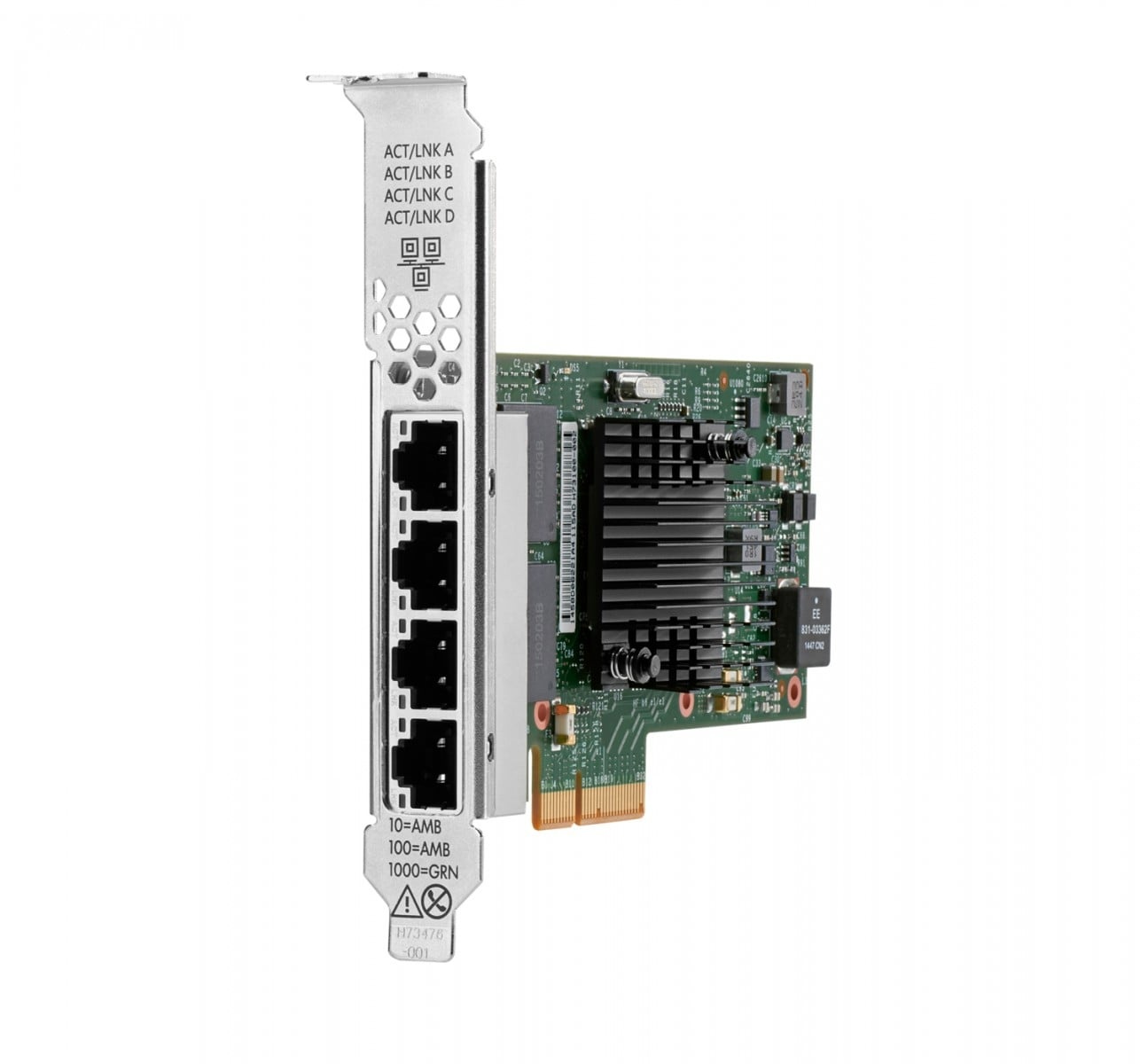 HPE HPE Ethernet 1Gb 4-port BASE-T I350-T4 Adapter - COMPONENTI | TecnoCARE.net Sabaudia, Latina, Terracina, San Felice Circeo e Pontinia