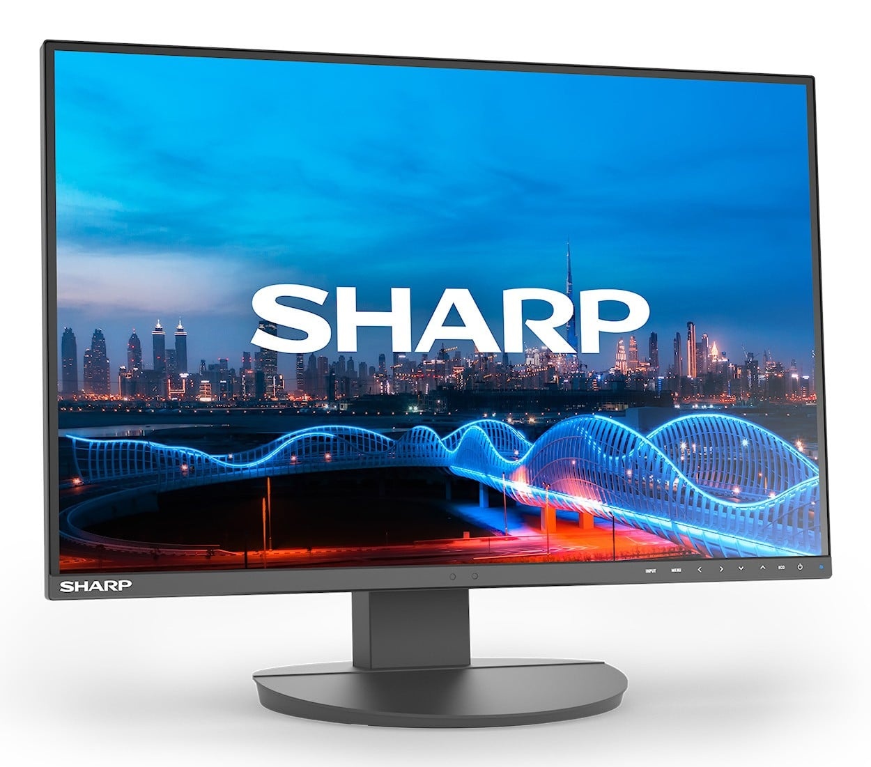 SHARP Sharp 60006210 DD-EA241W Black 24" LCD monitor WUXGA (1920x1200) DP HDMI 150 mm height adjustable - MONITOR E ACCESSORI | TecnoCARE.net Sabaudia, Latina, Terracina, San Felice Circeo e Pontinia