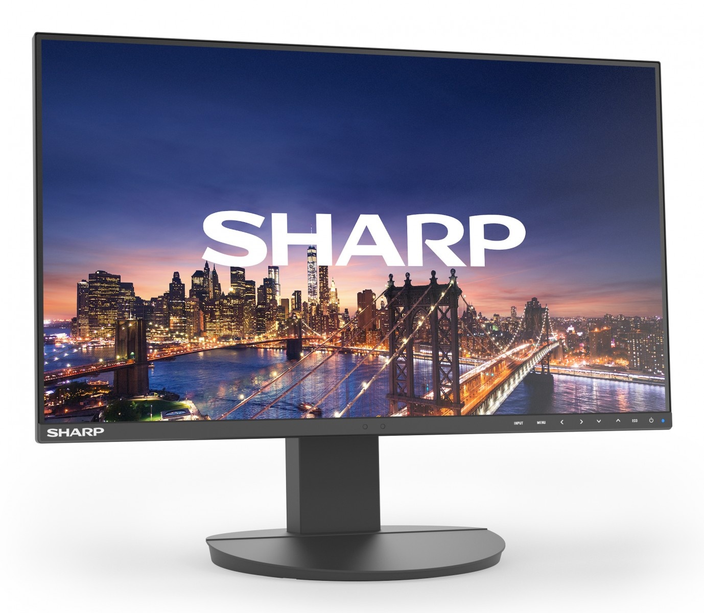 SHARP Sharp 60006212 DD-EA241F Black 24" LCD monitor FHD(1920x1080) DP HDMI DVI VGA 150 mm height adjustable - MONITOR E ACCESSORI | TecnoCARE.net Sabaudia, Latina, Terracina, San Felice Circeo e Pontinia