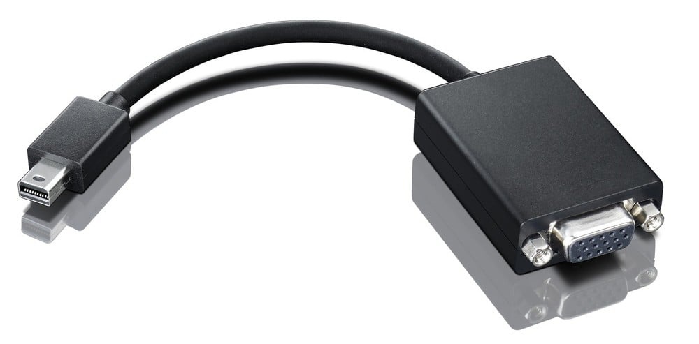 LENOVO Lenovo 0A36536 cavo e adattatore video VGA (D-Sub) Mini DisplayPort Nero - CAVI PER COMPUTER E PERIFERICHE | TecnoCARE.net Sabaudia, Latina, Terracina, San Felice Circeo e Pontinia