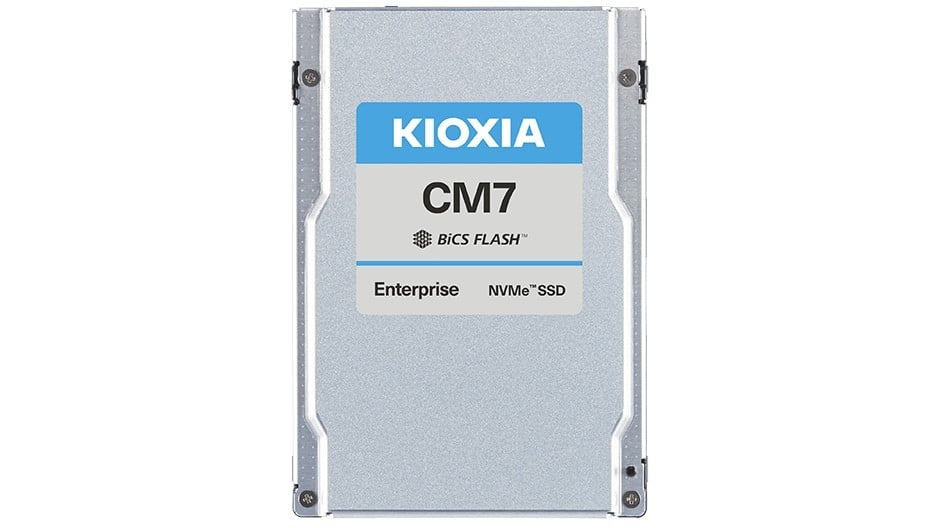 KIOXIA Kioxia SSD CM7-R 3.84TB U.3 (15mm) NVMe Gen5 SIE Read Intensive DWPD 1 | KCMYXRUG3T84 - SUPPORTI PER LA MEMORIZZAZIONE | TecnoCARE.net Sabaudia, Latina, Terracina, San Felice Circeo e Pontinia