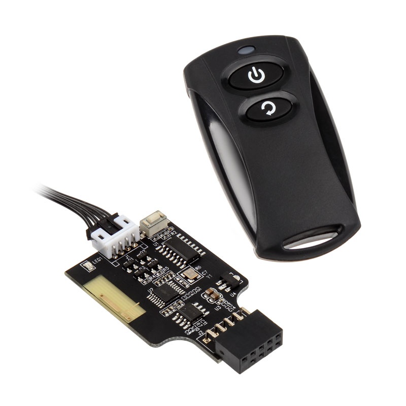 SILVERSTONE TECHNOLOGY Silverstone SST-ES02-USB 2.4G Telecomando Wireless con Interruttore Power/Reset - ACCESSORI GAMING | TecnoCARE.net Sabaudia, Latina, Terracina, San Felice Circeo e Pontinia