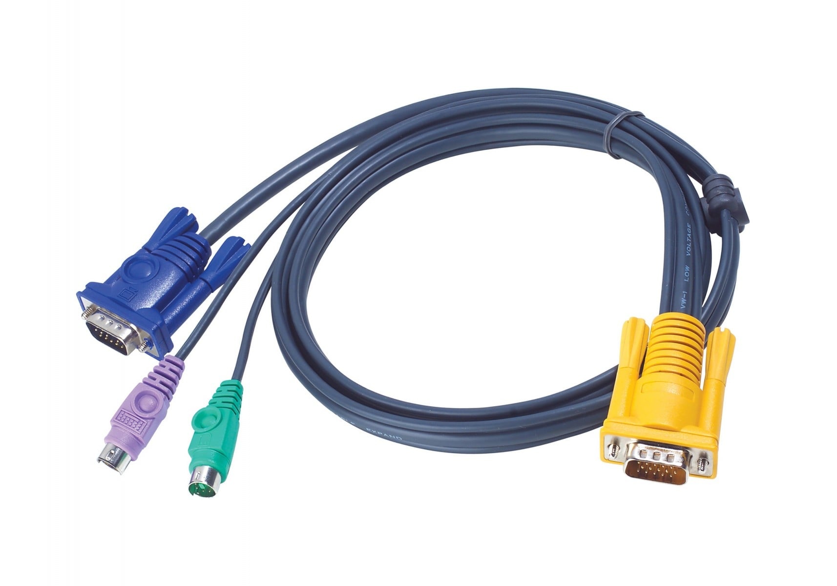 ATEN ATEN Cavo KVM PS/2 con SPHD 3 in 1 – 6 m - 6 m - VGA - Nero - HDB-15 - 2xPS/2 - SPHD-15 - Maschio/Maschio - CAVI PER COMPUTER E PERIFERICHE | TecnoCARE.net Sabaudia, Latina, Terracina, San Felice Circeo e Pontinia