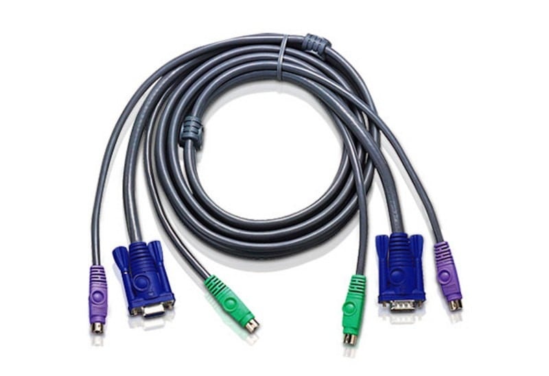 ATEN ATEN AT-2L5002P/C - 1,8 m - PS/2 - PS/2 - VGA - VGA - 2xPS/2 - VGA - 2xPS/2 - CAVI PER COMPUTER E PERIFERICHE | TecnoCARE.net Sabaudia, Latina, Terracina, San Felice Circeo e Pontinia