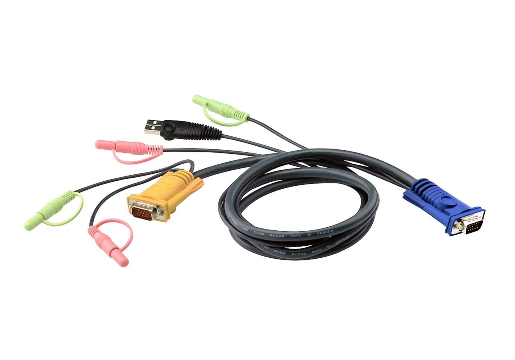ATEN ATEN Cavo KVM USB con SPHD 3 in 1 e Audio – 5 m - 5 m - VGA - Nero - HDB-15 - USB A - 2 x 3.5mm - SPHD-15 - 2 x 3.5mm - Maschio - CAVI PER COMPUTER E PERIFERICHE | TecnoCARE.net Sabaudia, Latina, Terracina, San Felice Circeo e Pontinia