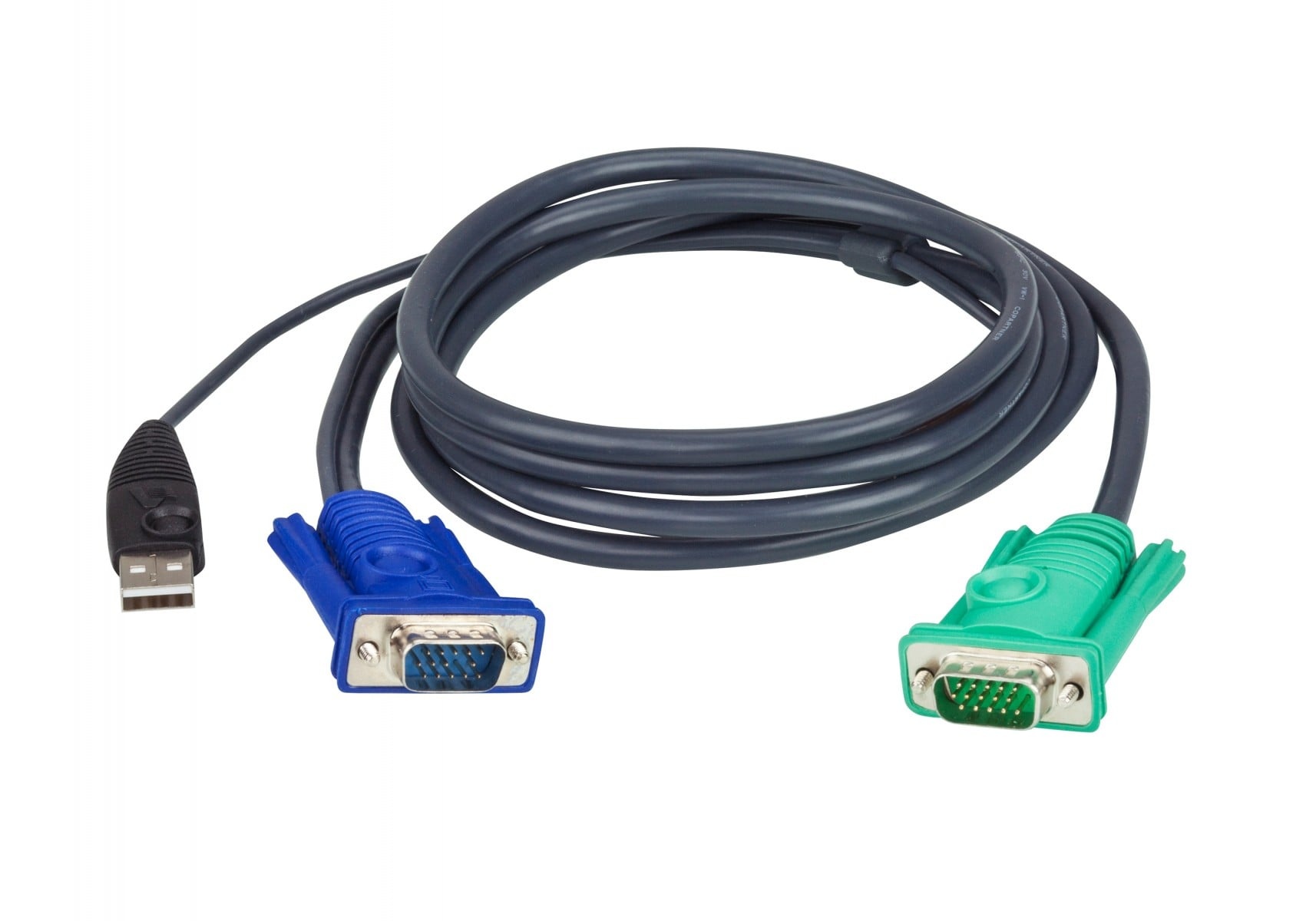ATEN ATEN Cavo KVM USB con SPHD 3 in 1 – 1,2 m - 1,2 m - VGA - Nero - HD-15 + USB A - SPHD-15 - Maschio - CAVI PER COMPUTER E PERIFERICHE | TecnoCARE.net Sabaudia, Latina, Terracina, San Felice Circeo e Pontinia