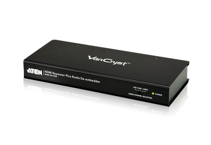 ATEN Aten VC880-AT-G HDMI Repeater Plus Audio De-embedder - ELABORAZIONI E DISTRIBUZIONI DEL SEGNALE | TecnoCARE.net Sabaudia, Latina, Terracina, San Felice Circeo e Pontinia