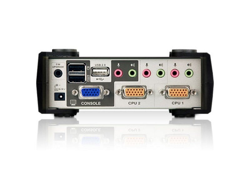ATEN Aten CS1732B-AT-G 2P PS/2-USB VGA/Audio KVMP Switch W/OSD - TASTIERE E CONTROLLER | TecnoCARE.net Sabaudia, Latina, Terracina, San Felice Circeo e Pontinia