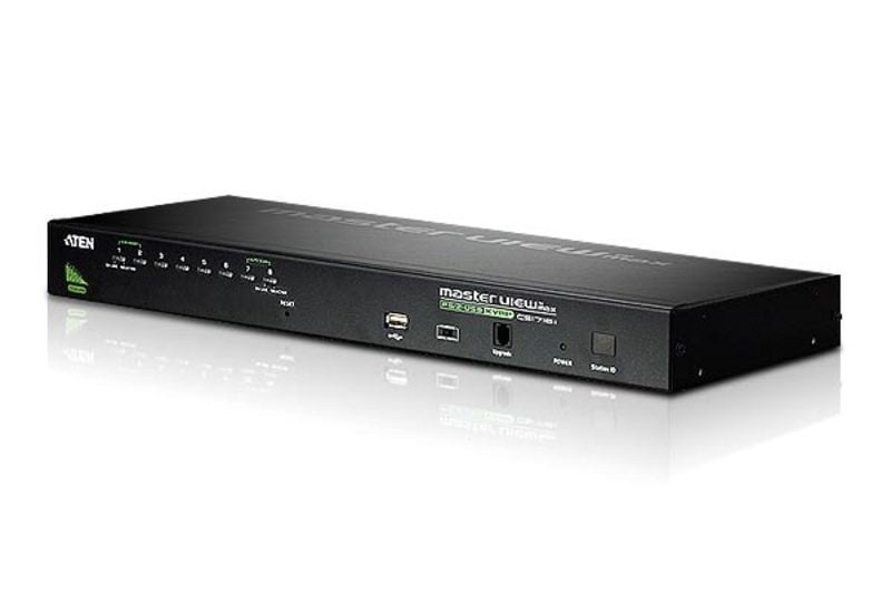 ATEN ATEN 8-Port PS/2-USB VGA KVM Switch with Daisy-Chain Port and USB Peripheral Support - TASTIERE E CONTROLLER | TecnoCARE.net Sabaudia, Latina, Terracina, San Felice Circeo e Pontinia